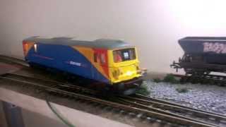 Hornby class 73 with lights and smoke [upl. by Atiuqaj]