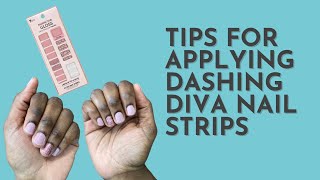 The Best Application Tips For Dashing Diva Gloss Nail Strips [upl. by Ahsito]