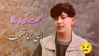 Niamat Showqi New songs 2024  New Pasto Songs 2024  نعمت شوقی نیوی پشتو غزل [upl. by Aicenaj]