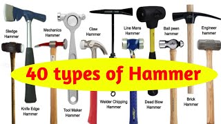 40 Types of hammer in hindi classification of hammer amp there application atozknowledge [upl. by Illona]