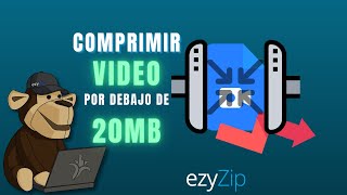 Comprimir Vídeo Por Debajo De 20 MB  Reducir El Tamaño Del Video Guía Sencilla [upl. by Nnylsoj]