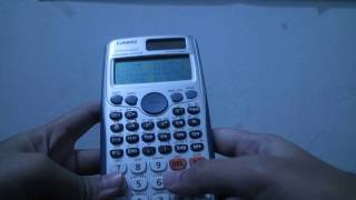 Operasi Matriks di Kalkulator Casio fx991ID PLUS  Matrix Calculations [upl. by Siravat]