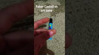 Faber Castell vs art zone [upl. by Yenahc47]