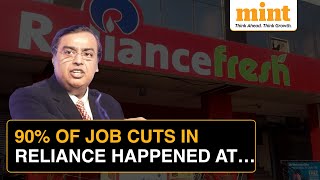 Why 90 of Layoffs At Reliance Happened At Its Retail Business  Reliance Layoffs 42000 Employees [upl. by Asyal246]