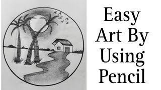 How to draw easy art homeofart art easydrawing sketch viralvideo nforyou village [upl. by Aspasia]