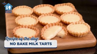 No Bake Milk Tarts  Home Foodie Cooking Show Madalicious [upl. by Anitnemelc]