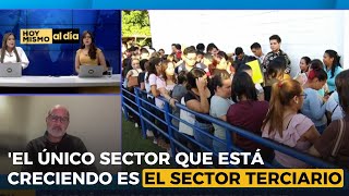 Facussé El único sector que está creciendo es el sector terciario [upl. by Aramad]