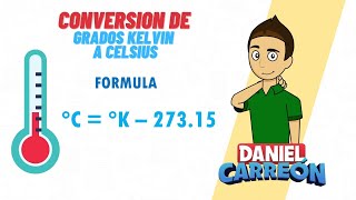 CONVERSIÓN DE GRADOS KELVIN A CELSIUS Super fácil  Para principiantes [upl. by Bhatt]