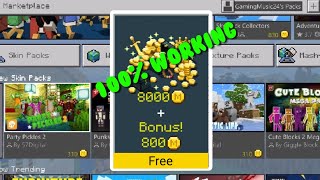 Free 8K Minecoins in Minecraft  100 Working [upl. by Smada818]