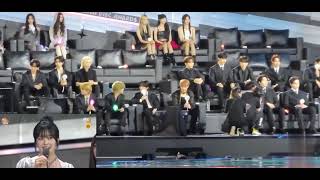 240106 GDA Idol Reaction IVE Best Digital Song  38th Golden Disc Awards [upl. by Adias]