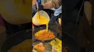 Korean Bulduk Spicy Noodle Omelet ।। most viral recipe [upl. by Kobe]