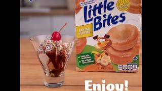 Entenmann’s® Little Bites® Banana Muffin Split [upl. by Adnalram]