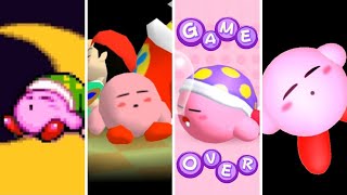 Evolution of Game Overs in Kirby Games 19922022 [upl. by Cavanaugh]