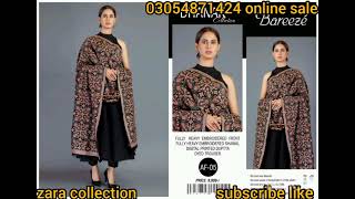 Bareeze Winter Collection 2024 Marina Bareeze karandi Falcon online sale zara collection [upl. by Polky]