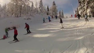 Familiy Skiing Čertova hora [upl. by Irmine433]