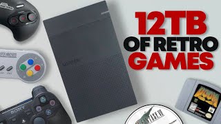 Kinhank Super Game 12TB HDD The Ultimate Retro Gaming Collection Retrobat Hyperspin amp More [upl. by Ellord]