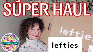 🏷️ HAUL REBAJAS💸 LEFTIES ME LO PRUEBO TODO [upl. by Fernanda]