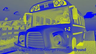 Wheels on the Bus  Fun SingAlong Nursery Rhyme for Kids [upl. by Studner]