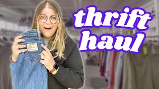 This Thrift Store 50 Off SALE WAS A GOLDMINE 👀 Huge Thrift Haul to Resell Online [upl. by Ennej485]