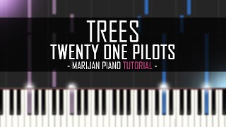 How To Play Twenty One Pilots  Trees Piano Tutorial [upl. by Edelstein]