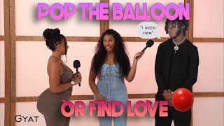 I KEPT MY BALLOON UNPOPPED FOR HER   POP THE BALLOON OR FIND LOVE REACTION [upl. by Medovich916]