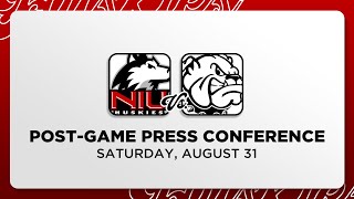 NIU Football Post Game Press Conference Western Illinois [upl. by Vale385]