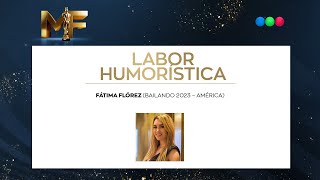 Fátima Flórez Mejor Labor Humoristica Martín Fierro 2024 [upl. by Assenyl]