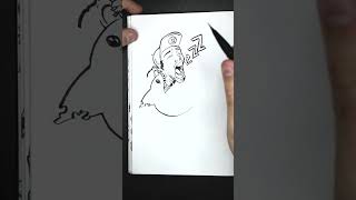 🦈 SHARK ATTACK dailyvlog art fyp drawing [upl. by Maher]