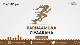 Barnaamijka Ciyaaraha ee Waamo Radio [upl. by Hasseman]