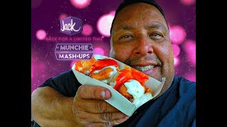 Jacks New 3 H’Angry Chicken Hash Munchie MashUp Review [upl. by Labinnah]