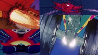 Launch Sequences Getter Robo G Great Mazinger Gaiking Danguard Ace Grendizer [upl. by Ydak]