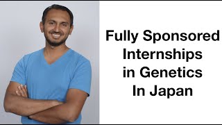 Summer Internships in Genetics Japan Aniket Singh  Intern Abroad This Summer [upl. by Chapland]