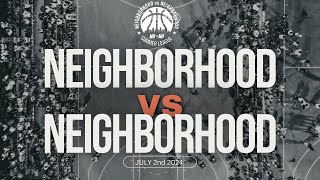 Neighborhood vs Neighborhood Summer League NEWARK VS NEW YORK [upl. by Monahon]