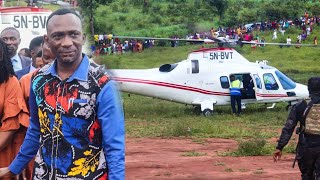 How the Helicopter Taking Dr Paul Enenche to Kogi Crusade Mistakenly Landed in His Mothers Village [upl. by Arnie471]