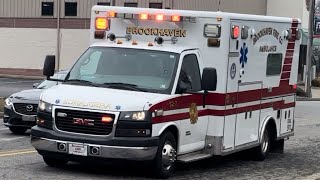 Brookhaven Fire Company Ambulance 52 Responding 22324 [upl. by Faubion]