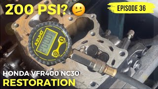 HONDA VFR400 NC30 Restoration Episode 36 [upl. by Ynnod361]