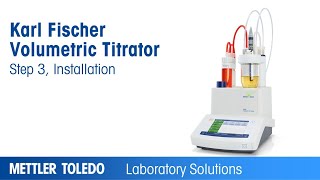 2 Installing the Titration Vessel  Karl Fischer Volumetric Titrator Tutorial [upl. by Marc789]