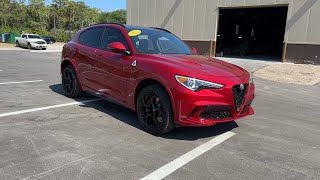 2022 Alfa Romeo Stelvio Vero Beach Melbourne Ft Pierce Port St Lucie Palm Bay HU1100 [upl. by Coleen243]