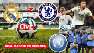 Real Madrid vs Chelsea 21 Live PreSeason Friendly Football Match Score Highlights FC Vivo 2024 [upl. by Kelula469]