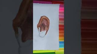 Ear painting ear painting watercolor short feed [upl. by Anirual]