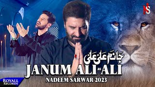 Janum Ali Ali  Nadeem Sarwar  2023  1445 [upl. by Lazar]