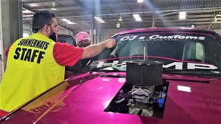 Taking PINKY through Summernats Scrutineering [upl. by Leyes]