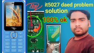 itel it5027 dead solution all China mobile dead solution dead solution [upl. by Aiekal110]