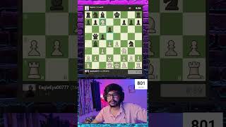 Fork time😂 chess chesscompetition chessindia chessgame shorts [upl. by Schalles]