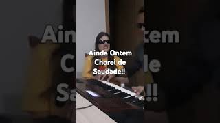 Ainda Ontem Chorei de Saudade João Mineiro e Marciano Teclado Ctk6250 Casio e Pandeirola  🎶🙏 [upl. by Farant878]