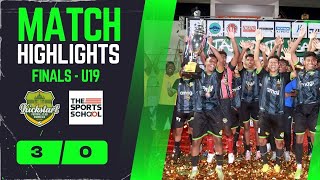 TAL U19 FINALS HIGHLIGHTS  KICKSTART Football club VS TSS [upl. by Rozamond]