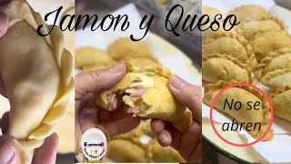 💥Las empanadas NO se abren mas con este RELLENO de Jamon y Queso [upl. by Anola]