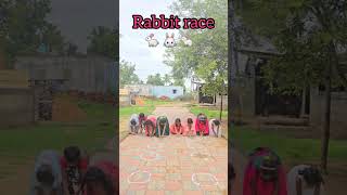 Rabbit 🐇 racejust fun 😁 [upl. by Guimar]