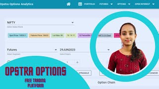 OPSTRA OPTIONS ANALYTICS free platform for trading 📊📈 [upl. by Addis]