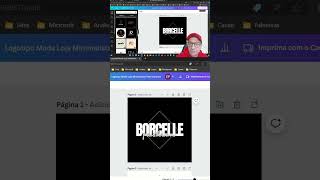 Criar logo no Canva passo a passo byeverton canva produtividade [upl. by Sanbo361]